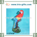 factory make polyresin parrot macaw ornament